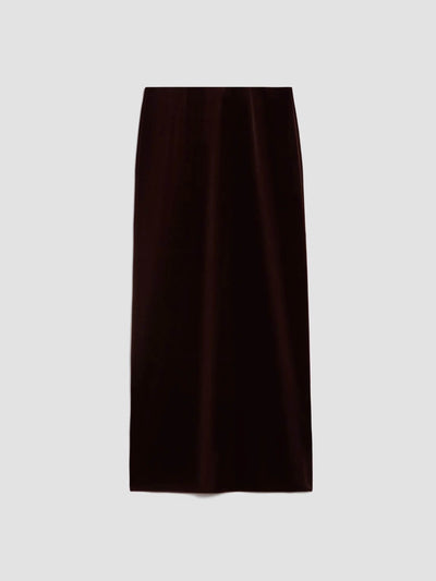 Max & Co Velvet-jersey column skirt at Collagerie