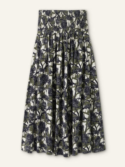 Me+Em Aster print high-waisted maxi skirt at Collagerie