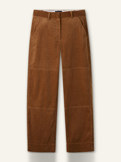 Me+Em Corduroy relaxed barrel-leg trousers at Collagerie