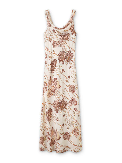 ME+EM Hydrangea print bias cut maxi dress at Collagerie