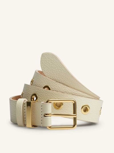 ME+EM Metal eyelet hips-to-waist belt at Collagerie