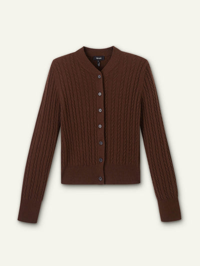 ME+EM Micro cable cardigan at Collagerie