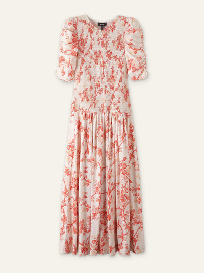 ME+EM Modern botanical print maxi dress at Collagerie