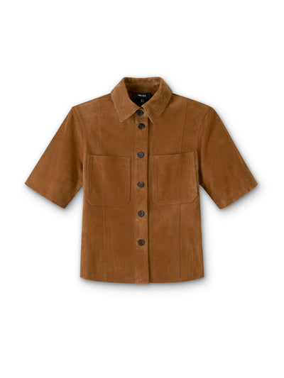 ME+EM Panelled shirt at Collagerie