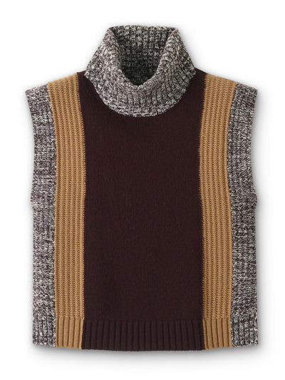 ME+EM Relaxed vest + snood at Collagerie