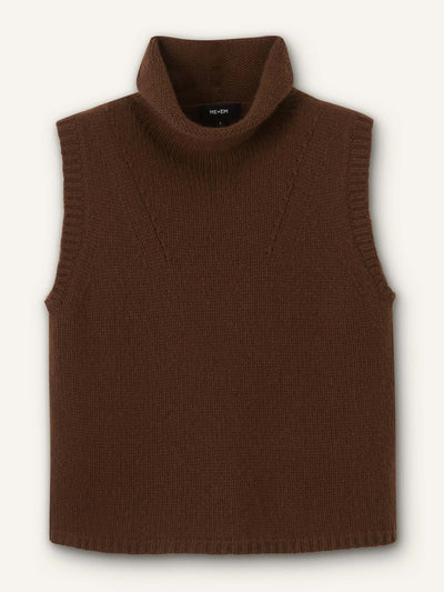 ME+EM Straight crop vest at Collagerie