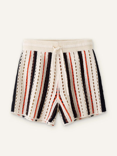 ME+EM Stripe knit shorts at Collagerie