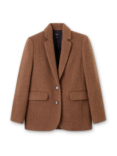 ME+EM Teddy luxe blazer at Collagerie