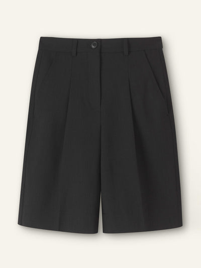 Me+Em Textured Tailoring longline shorts at Collagerie