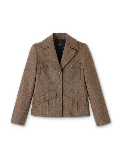 ME+EM The heritage fitted military jacket at Collagerie