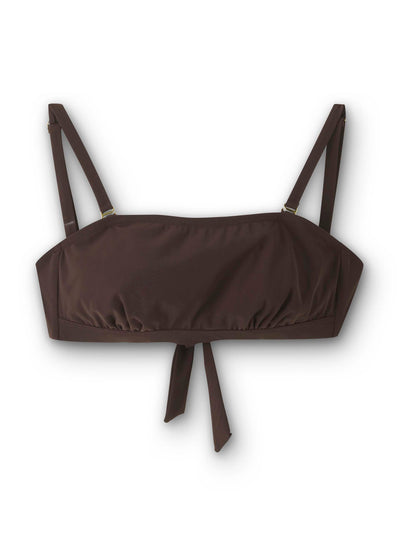 ME+EM Square neck bikini top at Collagerie