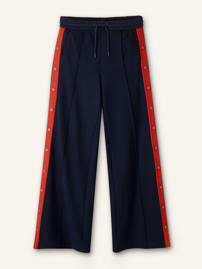 Me+Em Travel tailoring snap detail track pants at Collagerie