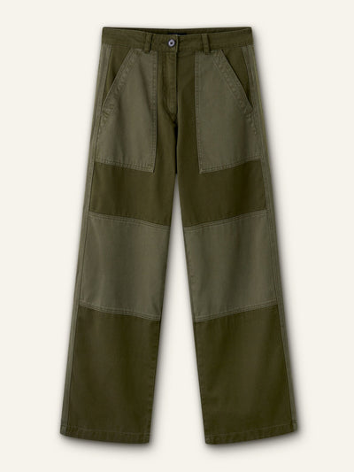 Me+Em Two-tone combat trousers at Collagerie