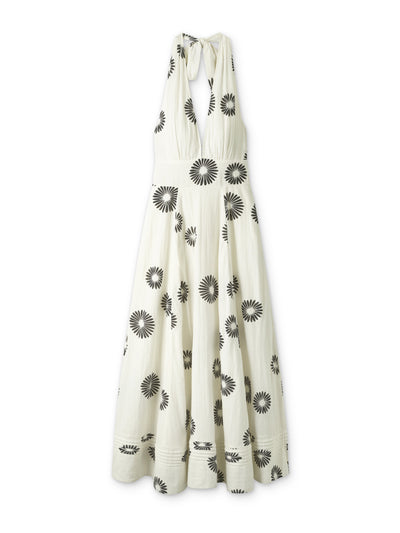 Me+Em Cheesecloth modern daisy print maxi dress at Collagerie