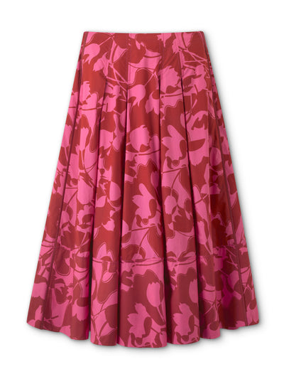 Me+Em Cotton two tone tulip print maxi skirt at Collagerie