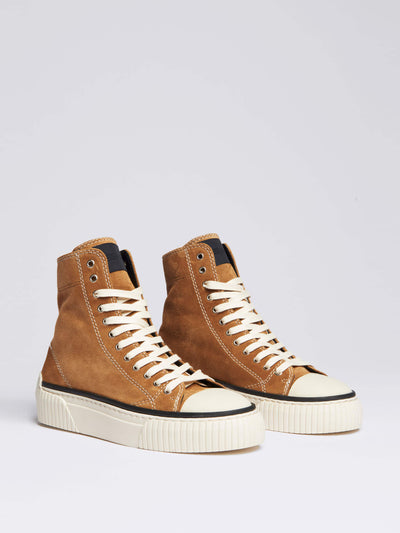 ME+EM Suede high top trainers at Collagerie
