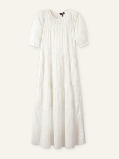 Me+Em Cotton delicate embroidery maxi dress at Collagerie