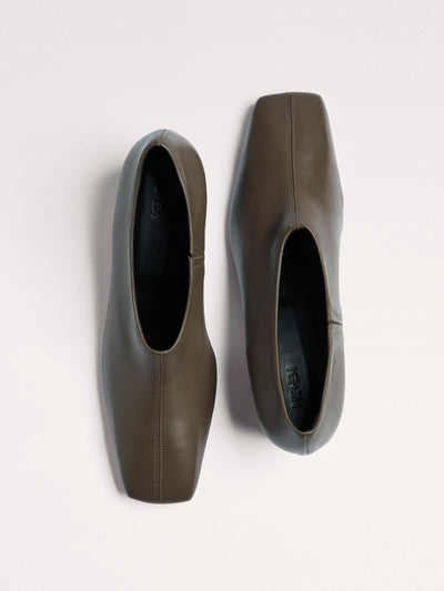 ME+EM High fronted block heels at Collagerie