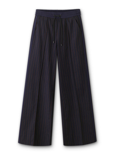 ME+EM Pinstripe wide-leg trousers at Collagerie