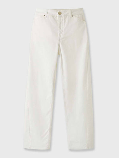 Me+Em White twisted seam jeans at Collagerie