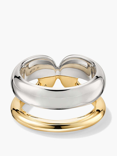 Mejuri Duet mixed ring at Collagerie