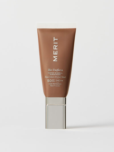 Merit The Uniform tinted sunscreen at Collagerie
