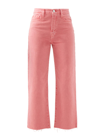 Frame Pink cropped jeans at Collagerie