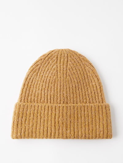 Acne Studios Korval rib-knit beanie at Collagerie