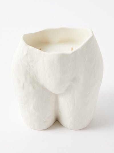 Anissa Kermiche Popotin earthenware candle at Collagerie