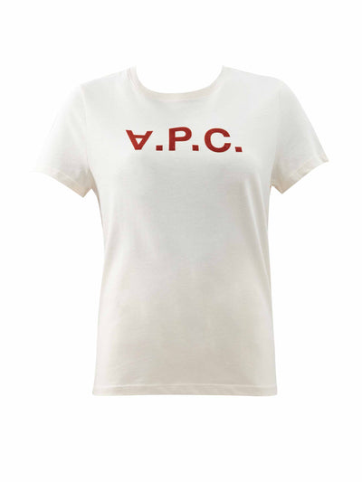 A.P.C. VPC logo-print organic-cotton jersey T-shirt at Collagerie