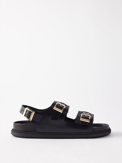 Birkenstock Cannes leather slingback sandals at Collagerie