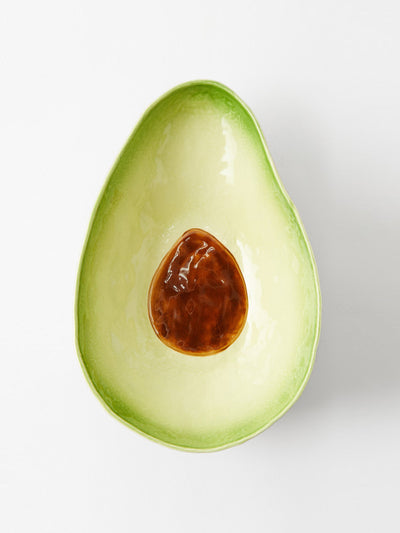 Bordallo Pinheiro Avocado earthenware bowl at Collagerie