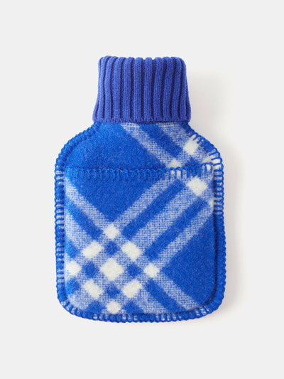 Burberry Check wool hot water bottle at Collagerie