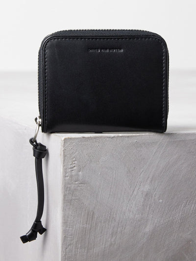 Dries Van Noten Logo-embossed leather wallet at Collagerie