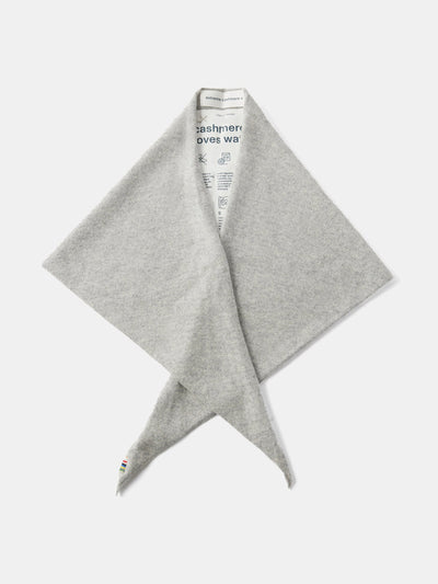 Extreme Cashmere No.34 mini stretch-cashmere triangle scarf at Collagerie