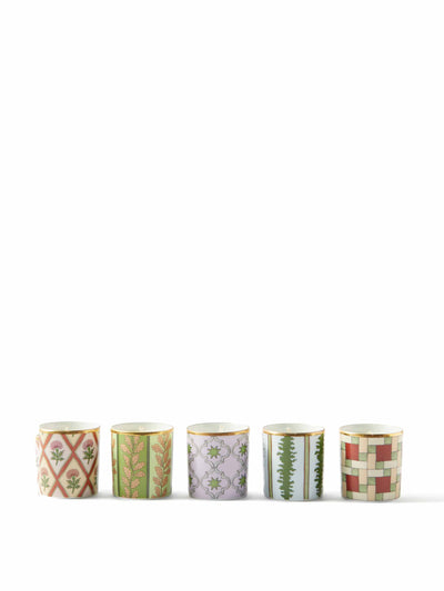 Ginori 1735 Scented candles (set of five) at Collagerie