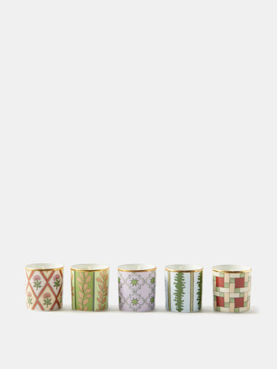 Ginori 1735 X Luke Edward Hall Scented candles (set of 5) at Collagerie