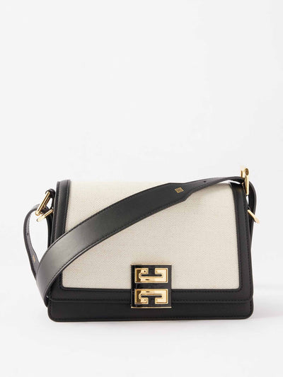 Givenchy Canvas and leather cross-body bag at Collagerie