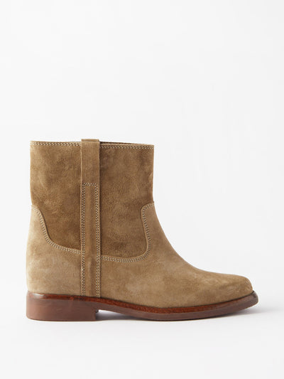 Isabel Marant Susee suede ankle boots at Collagerie