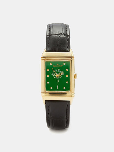 Jacquie Aiche Vintage reverso 18kt gold watch at Collagerie