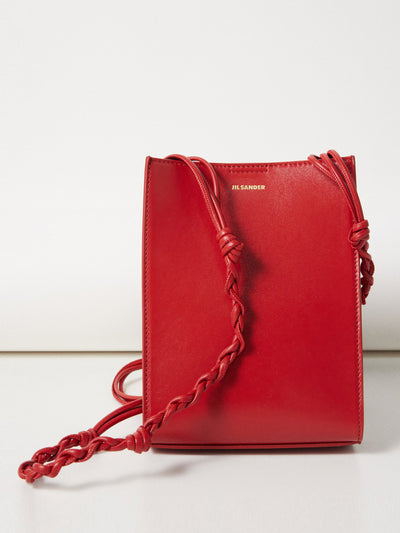Jil Sander Tangle small leather cross-body bag at Collagerie