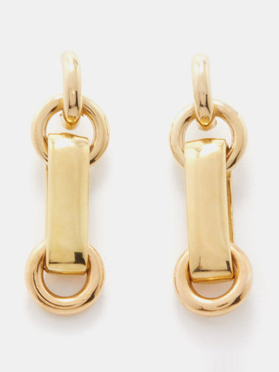 Laura Lombardi Sienna 14kt gold-plated earrings at Collagerie