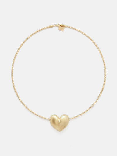 Lauren Rubinski Heart 14kt gold necklace at Collagerie