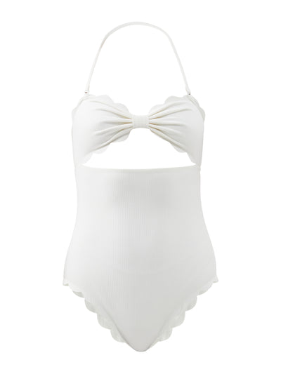 Marysia Scalloped cut out swimsuit at Collagerie