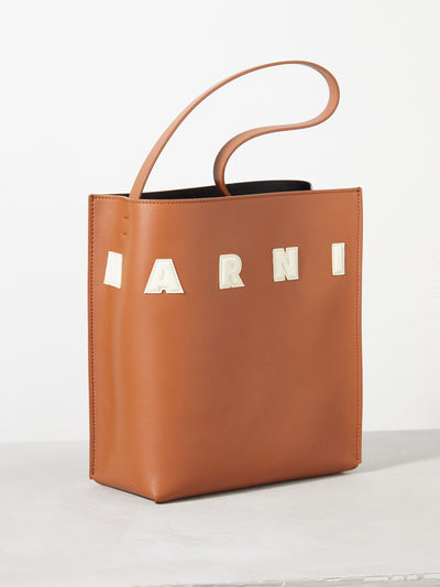 Marni Museo small leather tote bag at Collagerie
