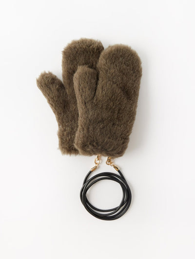Max Mara Ombrato gloves at Collagerie