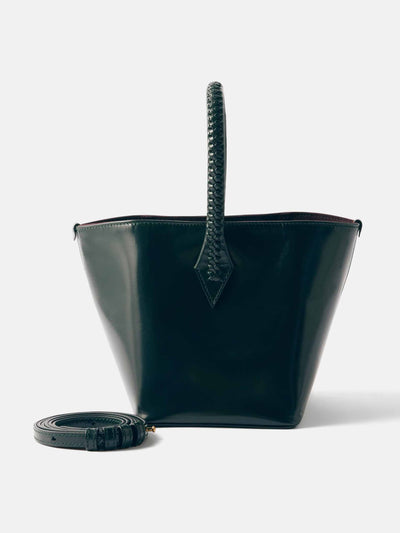 Métier Perriand cross-body leather bucket bag at Collagerie