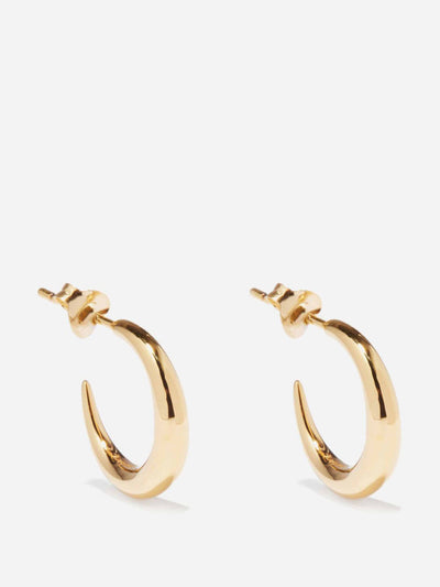 Otiumberg Graduated 14kt gold-vermeil hoop earrings at Collagerie