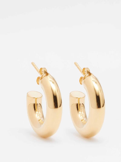 Otiumberg Chunky mini hoop earrings at Collagerie