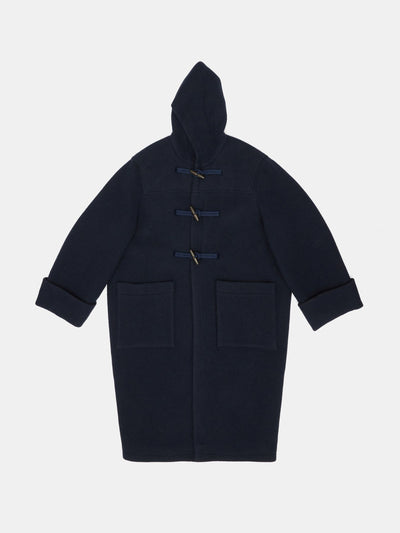 Raey Cuffed duffle coat at Collagerie